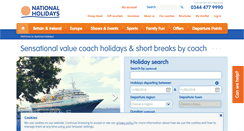 Desktop Screenshot of nationalholidays.com